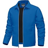 TACVASEN Men's Lightweight Jacket Fall Water-repellent Windbreaker Jackets