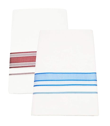 Men's Cotton Dhoti (White_Free Size)_130