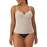 Maidenform womens Tummy Shaping Cami, Wireless Foam Cami, Firm Control Shaping Camisole