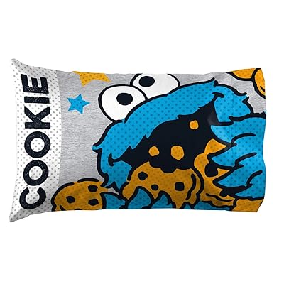 Buy Sesame Street Hip Elmo 1 Pack Pillowcase Double Sided Kids Super Soft Bedding Official Sesame Street Product Online In Indonesia B07j2qvjl8