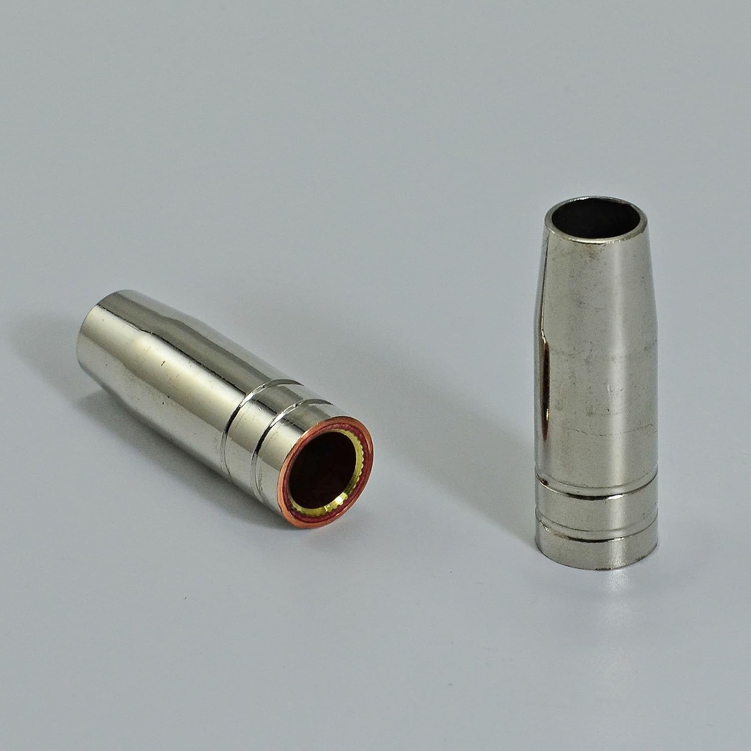 RIVERWELD MIG MAG Contact Tips 0.6mm M6 140.0008 & Tips Holder Diffuser 002.0078 Shroud Conical Gas Nozzle 145.0075 Torch Neck 002.0009 for MB15 15AK Welding Torch 18pcs - Image 5