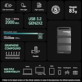 TEAMGROUP M200 Portable SSD 2TB USB-C External Storage M.2 NVMe Drive view 8