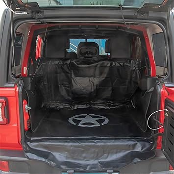 jeep wrangler back seat cover for dogs