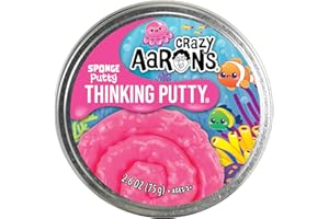 Crazy Aaron's(r) Sponge Putty Thinking Putty - Made in USA