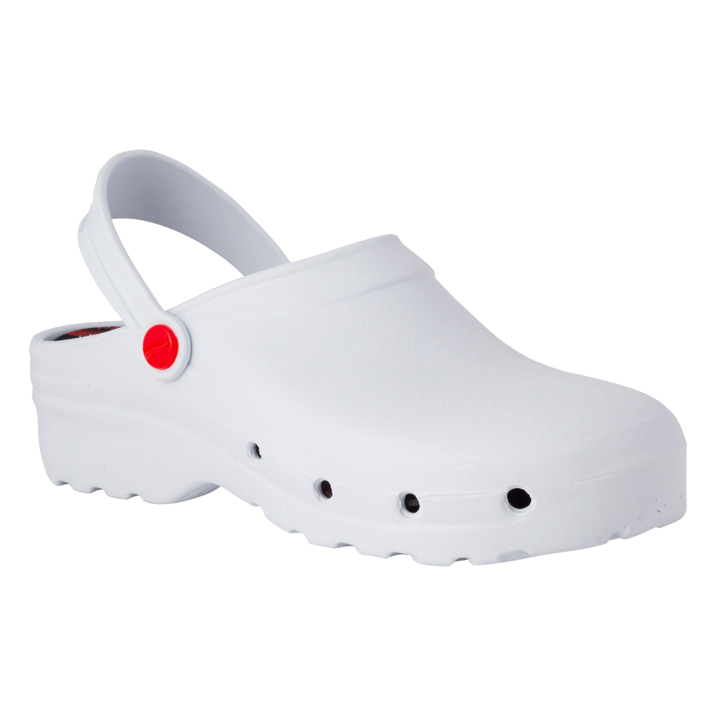 REPOSA Light Shock, Unisex-Adult Clogs White Size: 10.5 UK