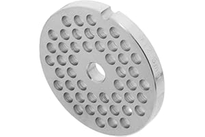 ARTSEWPLY Stainless Steel Meat Grinder Plate Disc 6mm Hole Diameter 12# Mincer Replacement Knife for Electric