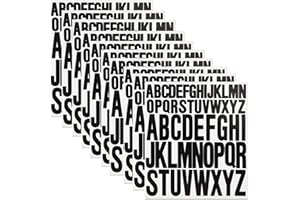 Lot de 10 feuilles d'autocollants en vinyle imperméable pour scrapbooking, boîtes aux lettres, voiture, travaux manuels - 2,5