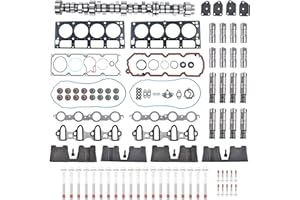 SUSUCAR 5.3 AFM DOD Lifters Camshaft Kit Head Gasket for 2007-2013 Chevy Silverado 1500 Suburban Tahoe GMC Sierra 1500 Yukon Buick 5.3L V8