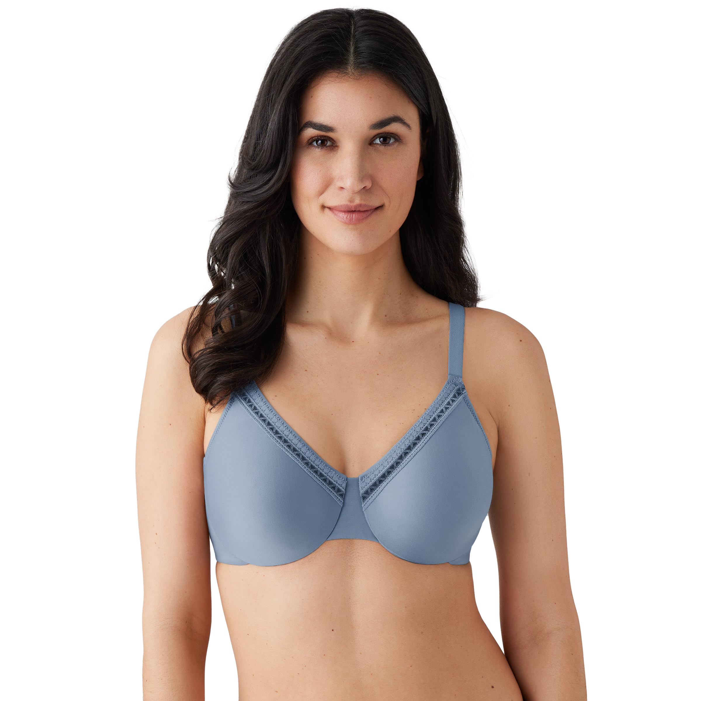 Wacoal Women’s Plus Size Perfect Primer Underwire Bra, Windward Blue, 36H