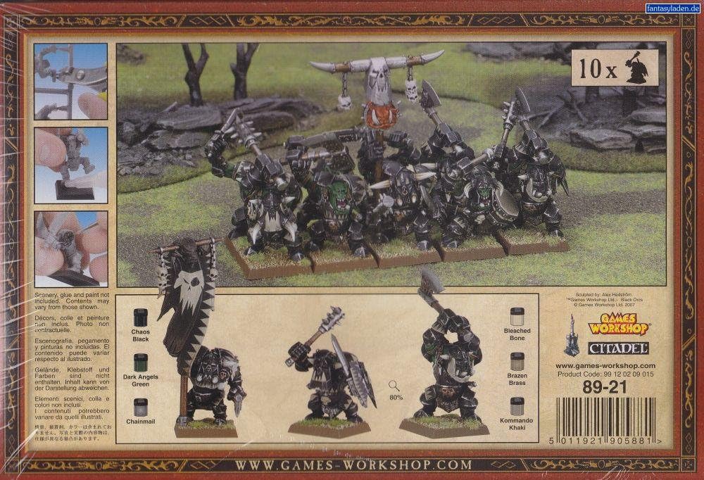 Warhammer 89-21N. Regimiento Orcos Negros: Amazon.es: Juguetes y juegos