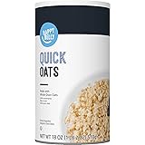 Amazon Brand - Happy Belly Quick Cook Oats, 18 Ounce
