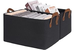 Goodpick Storage Bins for Shelves , Closet Organizers and Storage for Clothes,Cube Baskets Storage Organization for Bedroom, 