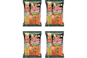 Nissin Geki - Hot & Spicy Korean Veg Instant Noodles, 80g (pack of 3)