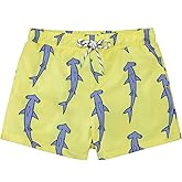 Durio Boys' Swim Trunks - Quick Dry Board Shorts with Stretchy Fabric