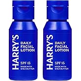 Harry's Face Lotion with SPF Face Moisturizer, 1.7 Fl Oz, Pack of 2
