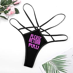 BAIJIAOYUN Please Return Full! Sexy G-String for