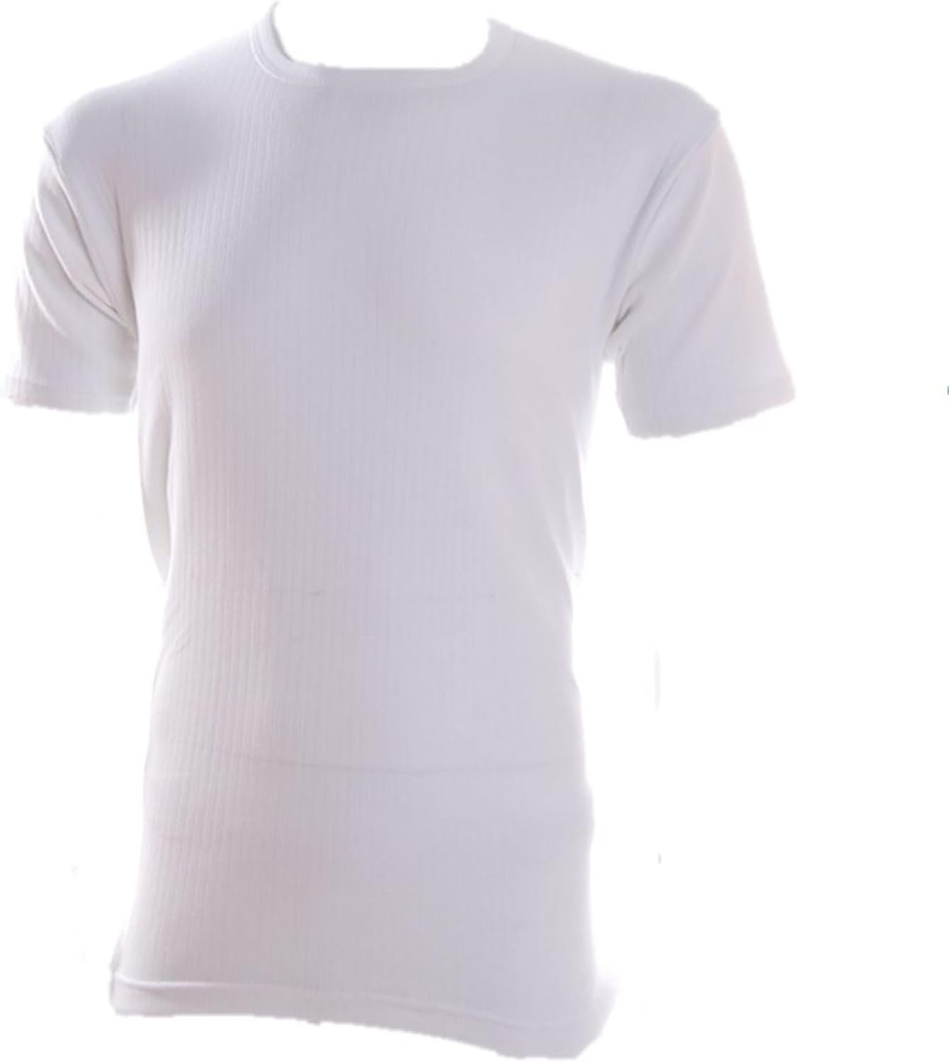 Undercover Mens 2pk Short Sleeve Thermal Vest White Medium Amazon.co