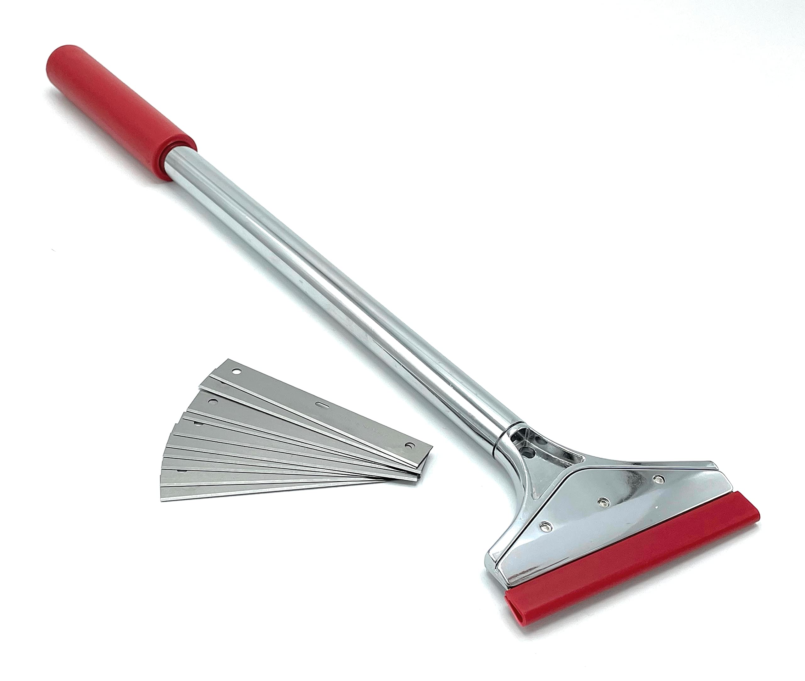 Deluxe flooring scraper 18 inch long with 4 inch blade