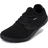 Joomra Women's Wide Minimalist Barefoot Shoes | Wide Toe Box Fashion Sneakers | Zero Drop Grippy Sole