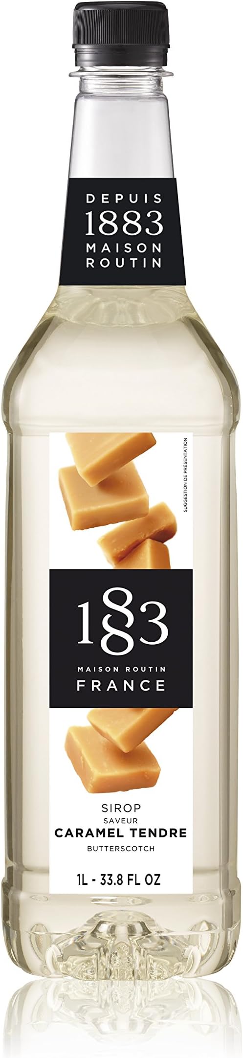 1883 Maison Routin Butterscotch Syrup 1 Litre & Pump