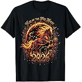 Year of The Fire Horse 2026 Lunar Chinese New Year Zodiac T-Shirt