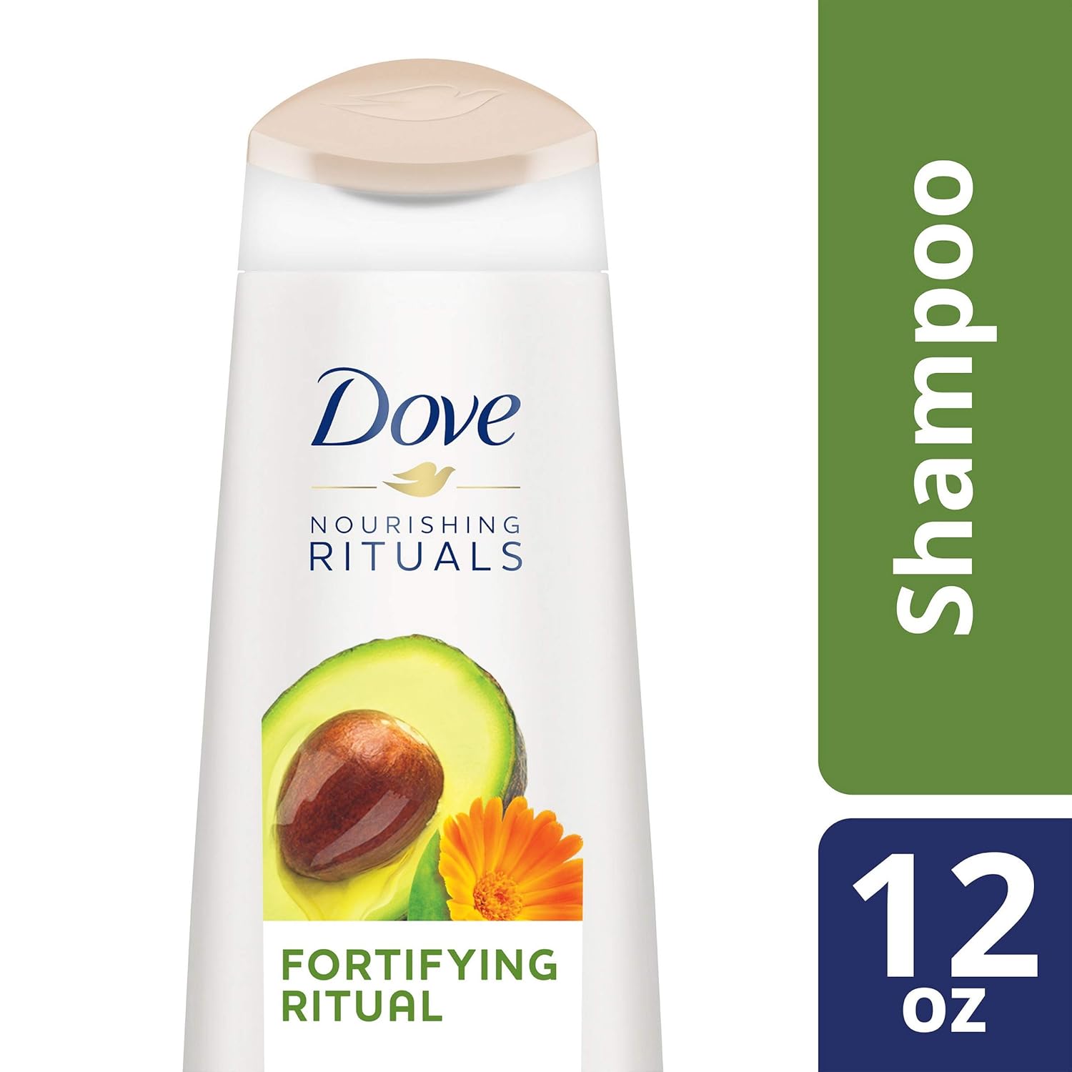 DOVE Hair Nourishing Rituals Fortifying Ritual Shampoo, 12 Fl Oz Pack of 1
