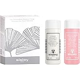 Sisley Paris Cleansing Duo Travel Selection - Includes Lyslait (100 mL) & Floral Toning Lotion (100 mL) - Removes Makeup, Cleanses & Tones for Clean, Fresh Skin