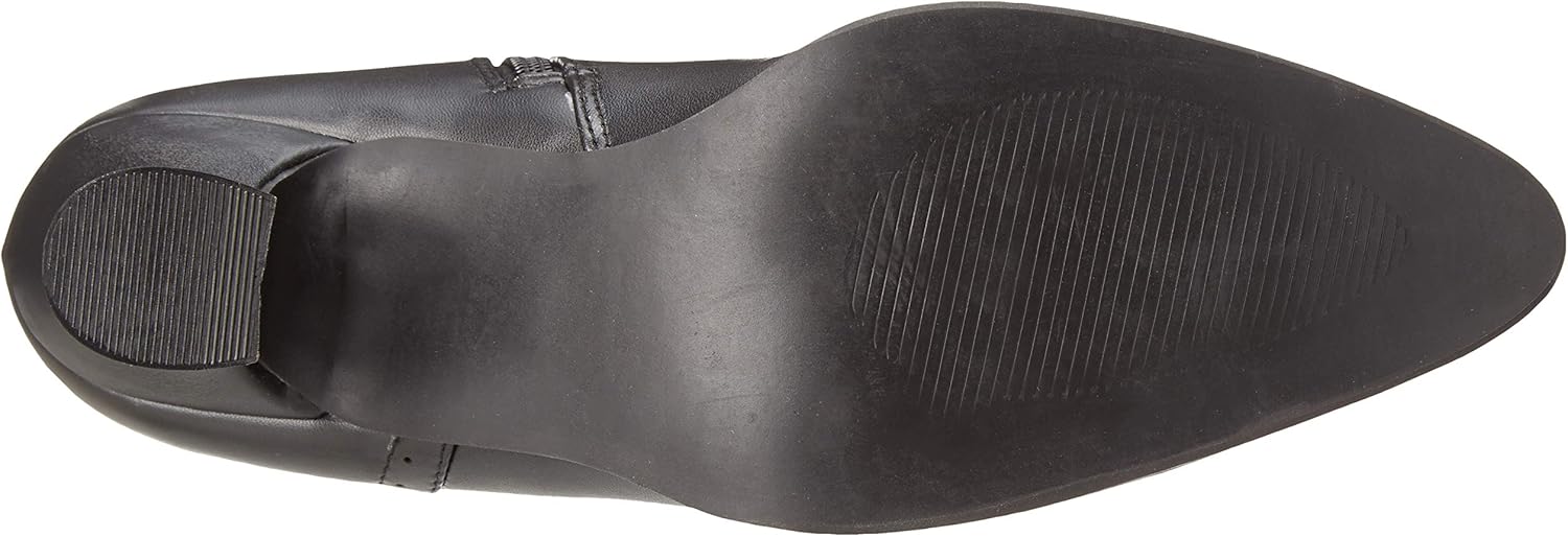  | Ellie Shoes Women's 253 Amelia Victorian Boot, Black Polyurethane | Mid-Calf