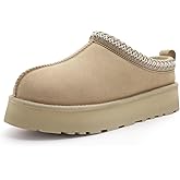 ZERISM Women's Slippers Platform Mini Boots Short Ankle Boot Fur Fleece Lined Sneakers House slippers Anti-Slip Boot For Outdoor