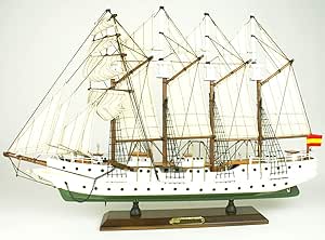 Maqueta de Barco montada Juan Sebastián Elcano: Amazon.es: Hogar