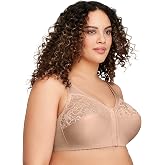 Glamorise Women's Full Figure MagicLift Front Close Support Bra #1200