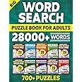 Big Word Search Puzzle Book For Adults (28000+ Words): Word Search Book For Adults, Teens, And Seniors Including 700+ Puzzles
