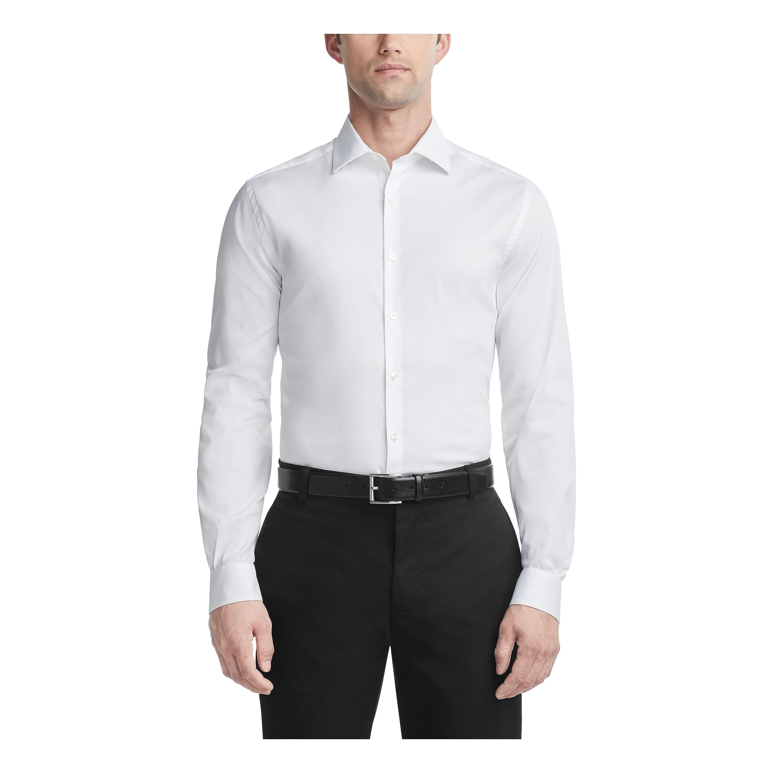 Van Heusen Men's Size Fit Dress Shirt Stain Shield