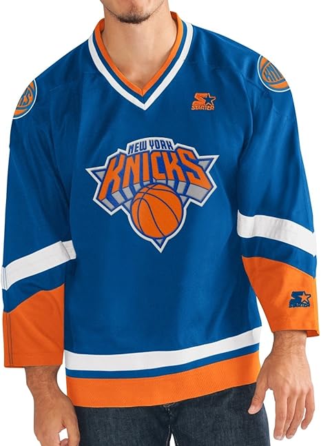 knicks hockey jersey