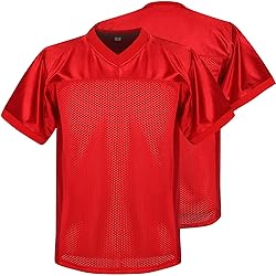 Youth Blank Football Jersey, Kid's Practice Sports