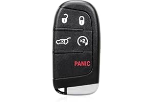 Kilessgo Fits for Jeep Compass 2017 2018 2019 2020 2021 Key Fob M3N-40821302 433MHz 5 Buttons