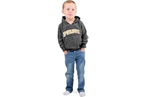 Little King NCAA Toddler Boys and Girls Knobby Hoodie Sweatshirt with Tackle Twill Letters-Sizes 2T 3T 4T 5T