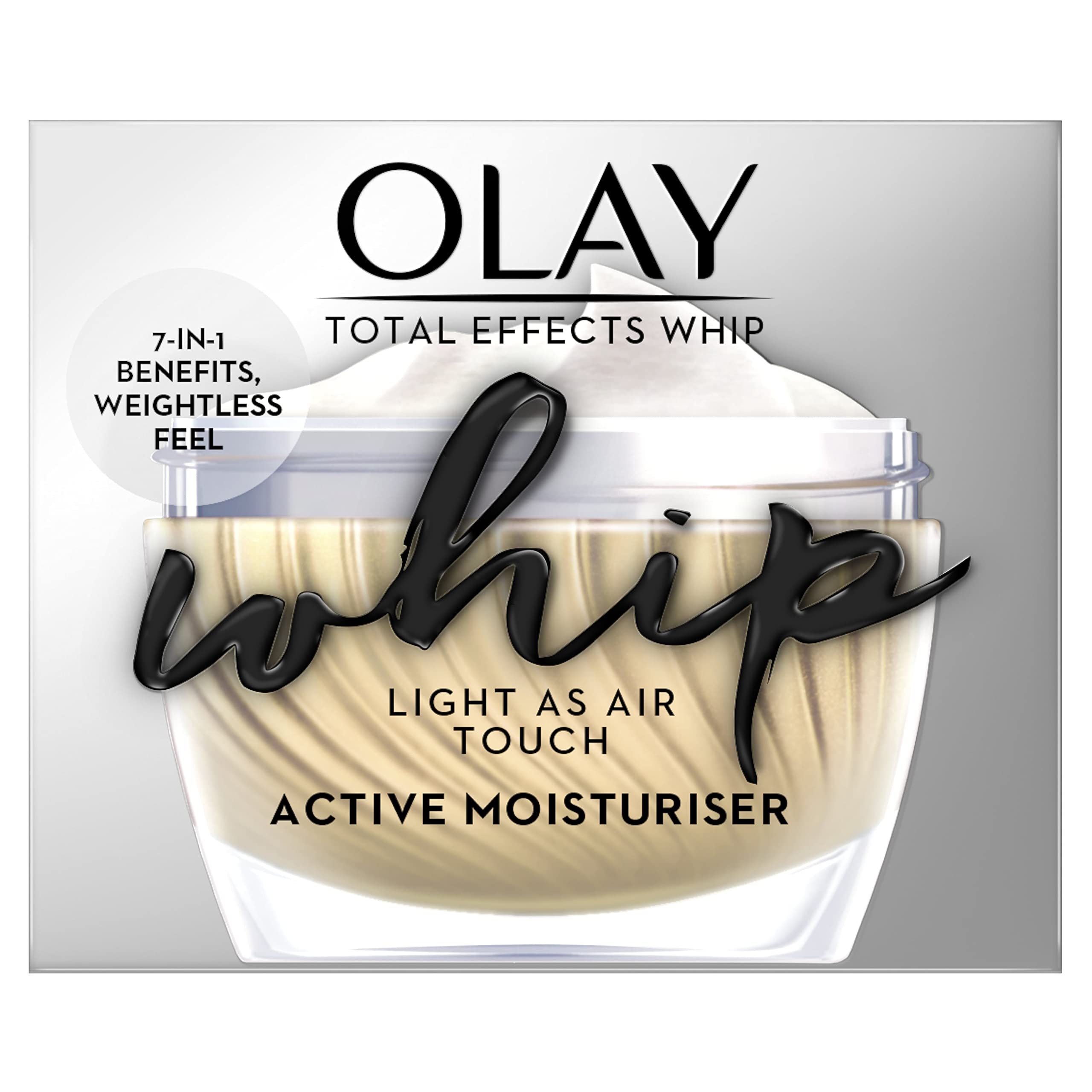 Olay Total Effects Whip Light As Air Moisturiser 7 Benefits In 1 50ml