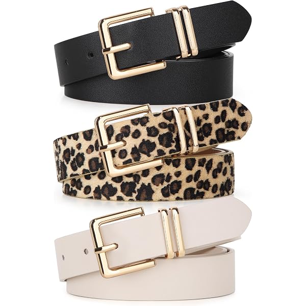 Amazon.com: TFJ Women Fashion Elastic Belt High Waist Hip  display picture 1