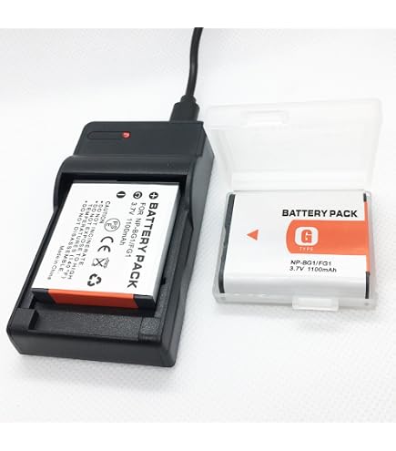 Amazon.com : Rechargeable Li-ion Battery (2-Pack) for Sony