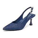 Elisabet Tang Women's Kitten Heel Slingback Low