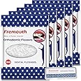 Fremouth Orthodontic Flossers for Braces - Ortho Dental Floss Picks, 100 Count (Pack of 5), with a Travel Case
