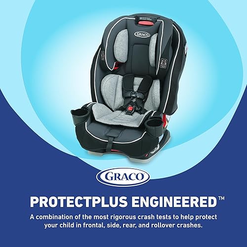 Graco SlimFit 3-in-1 Convertible Car Seat, Ultra-Space-Saving