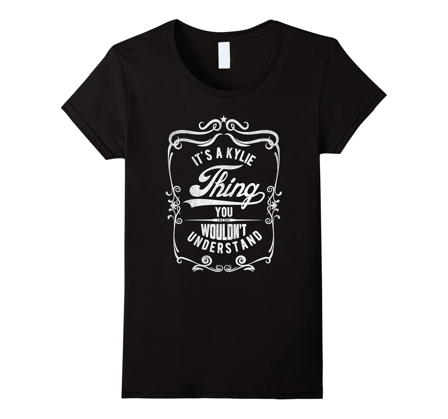 Vintage Style Funny Saying Custom Kylie Name t-shirt-ANZ