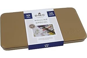 DMC Embroidery Floss Collector's Tin (35 Colors)