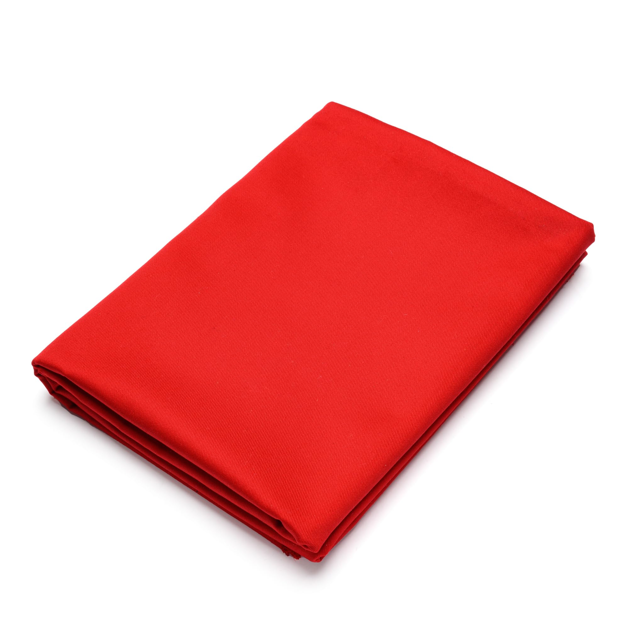 Pico Textiles 15 Yards Bolt Red Poly Cotton Twill