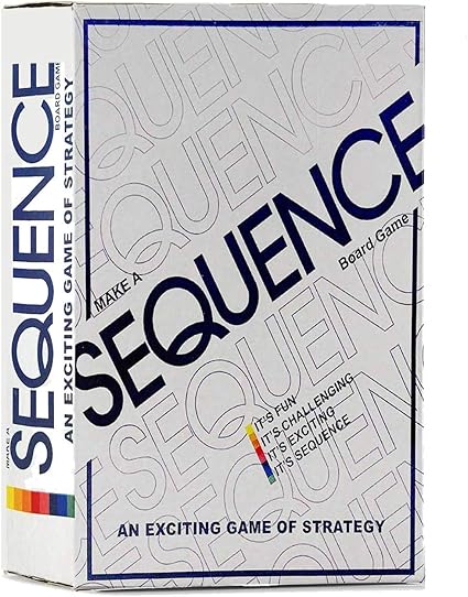 WISHKEY Card Board Sequence Game for Kids and Adults