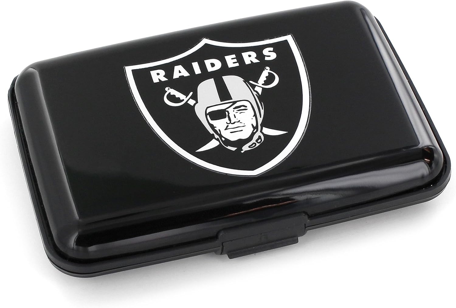 NFL Oakland Raiders RFID Aluminum Wallet Sports & Outdoors