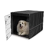 MidWest Homes for Pets XL Dog Crate Cover, Black