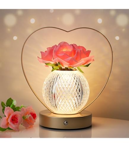 Hydrangea Flower Lamp with Remote, 16 Colors Changing LED Floral
